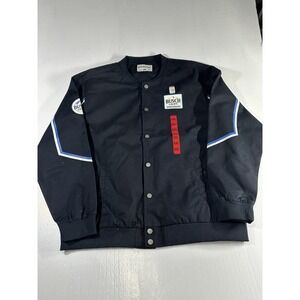 Anheuser-Busch Busch Light Men's Size 2XL Black Snap Jacket New With Tags NWT